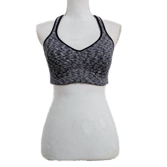 Lululemon Speed Up Bra C/D Spaced Out Space Dye Black White - High Support - Picture 6 of 9